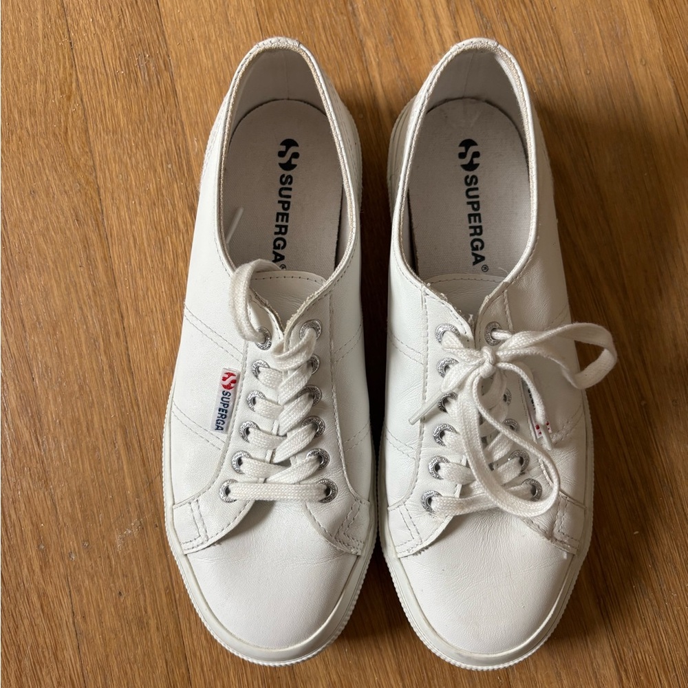 Superga Women's White Sneakers